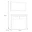 Duro 115 cm W Hallway Set