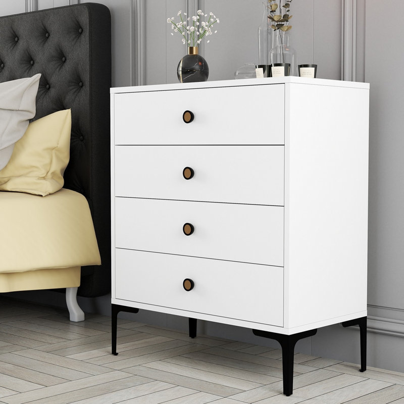 Commode Paucker, Blanc