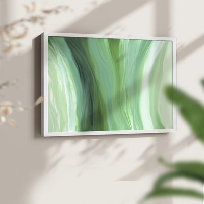 Velveteen Swirl - Imprimé encadré - Restickable