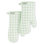 KitchenAid Gingham Oven Mitt 2-Pack Set, 7" x 13"
