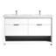 Ensemble de meuble-lavabo double 60 po-84921295