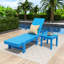 Chaise longue inclinable 77,6 po en poly-87829586