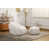 Blanc (avec repose-pieds)