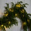 Artificial Silver Christmas Tree With 130 Cool White LED Lights-973457868