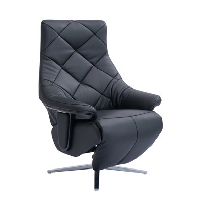 Ammelie Upholstered Swivel Power Recliner