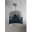 22cm H Canvas Drum Lamp Shade ( Clip On )