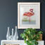 Flamant rose I - peinture encadrée-1456946347-1456946324