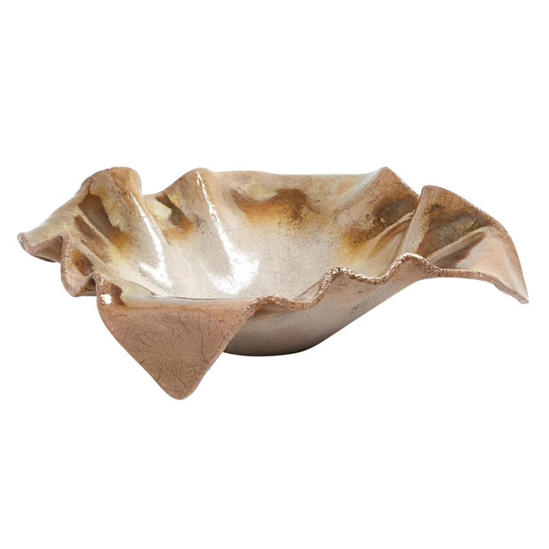 Bol Ripple plié - Raku