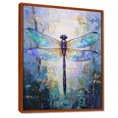 Dragonfly Iridescent Wings - Dragonfly Wall Art Print