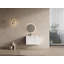 Meuble-lavabo à fixation flottante avec lavabo en résine
