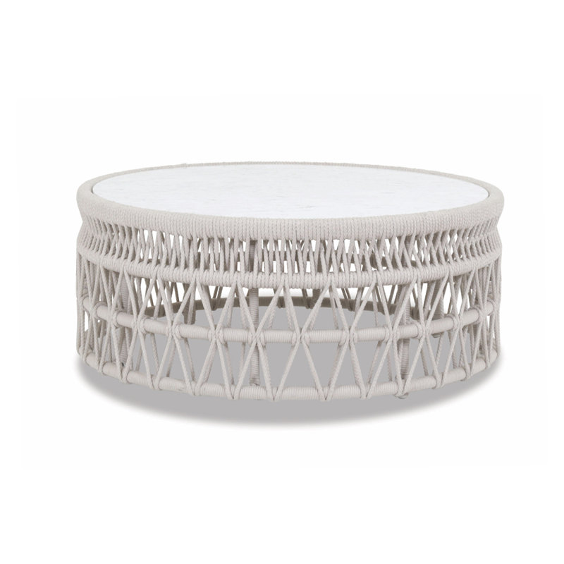 Dana Outdoor Round Coffee Table