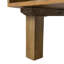 Table basse Elegant Beige 42 x 20 x 16 po avec deux compartiments de rangement