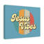 Jesus Vibes - Wrapped Canvas Print
