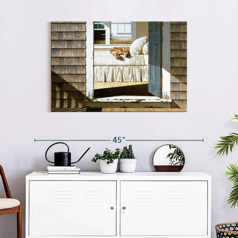 Lilie Beach House Dog, 24" H x 36" W