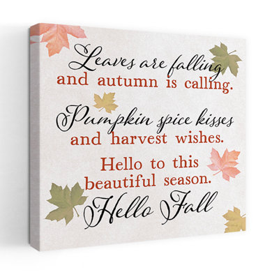 «Leaves are Falling», art contemporain abstrait d'automne
