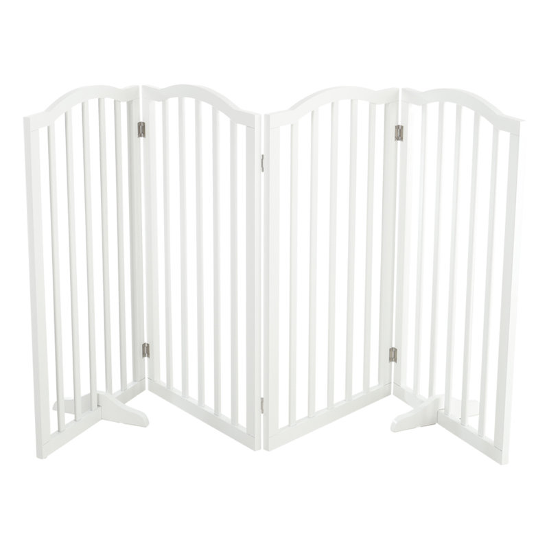 Wood Free Standing Pet Gate