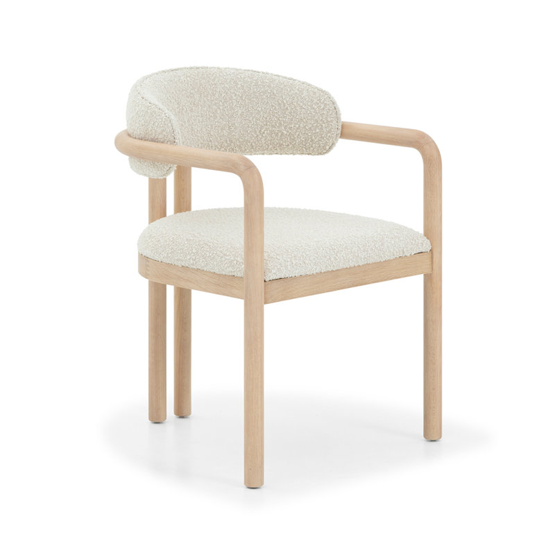 Fowler Upholstered Arm Chair, Saddle