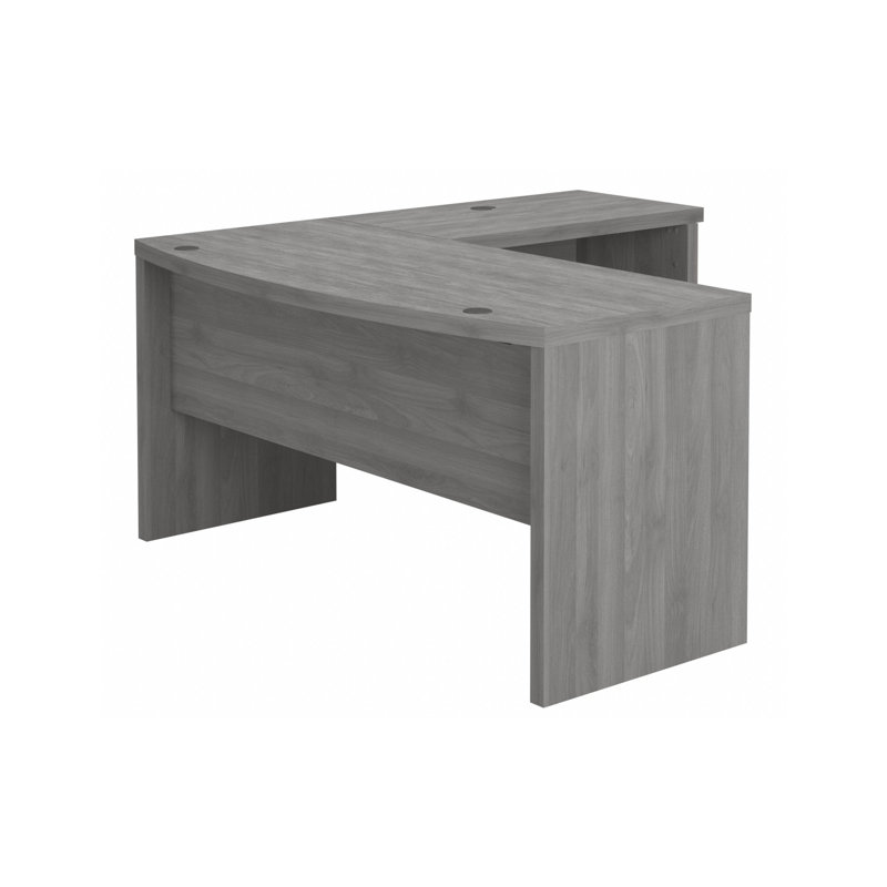 Bureau en L réversible Echo, Gris moderne