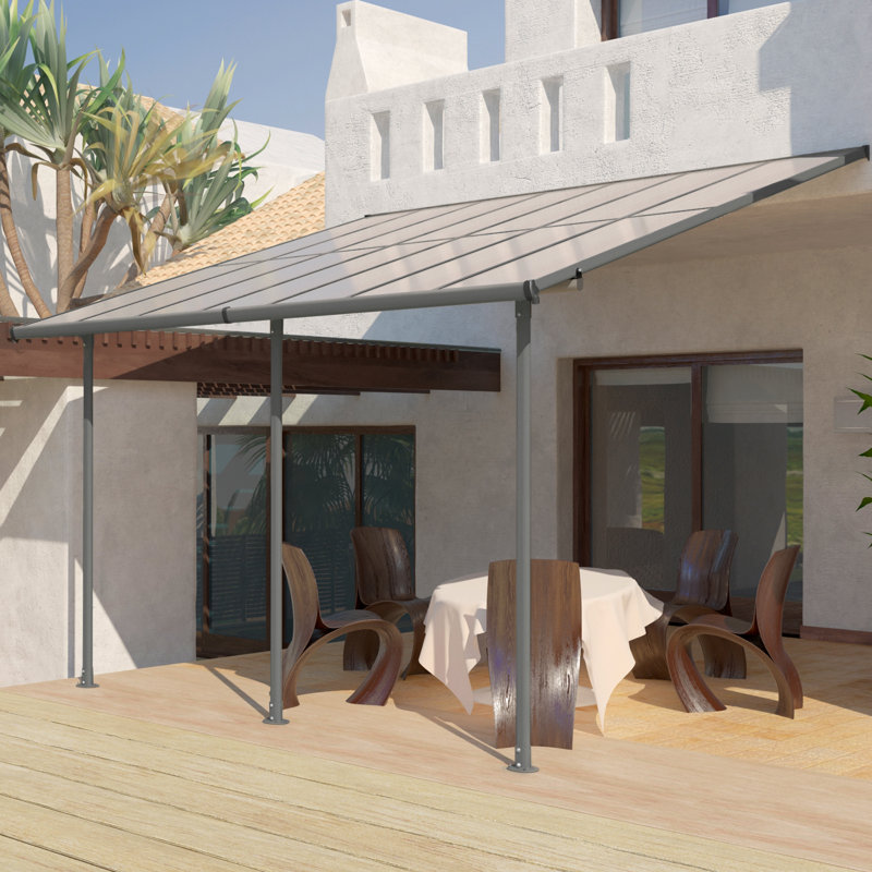 10 pi. Pergola en aluminium, 16,5 pi L 10 pi. D