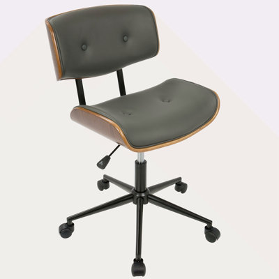 Chaise de bureau réglable Mid-Century
