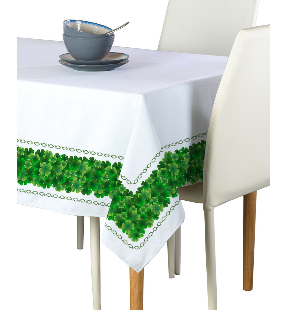 Banjarmasin St. Patrick's Day Tablecloth Red Barrel Studio® 