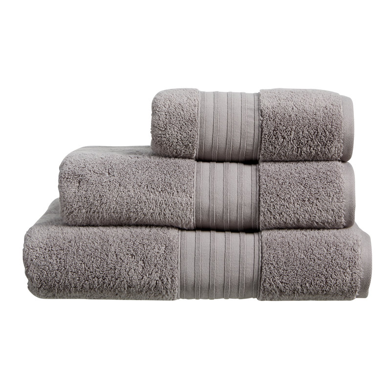Midweight Hand Towel, Grey