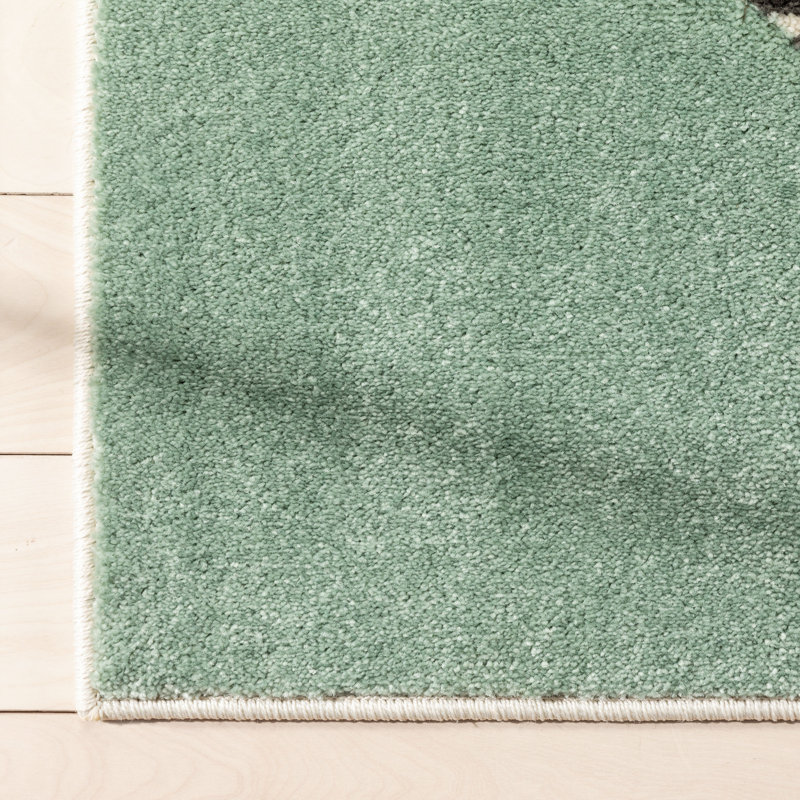 Astrid Geometric Synthetic Area Rug, Runner 67 x 220 cm