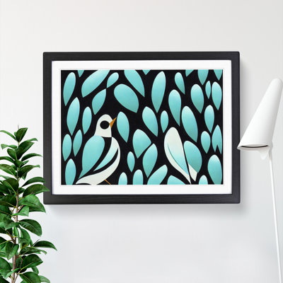 Spectacular Abstract Bird - Framed Print
