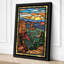Figure in the Landscape Art Deco - Wrapped Canvas-791114744-791114501