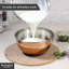 Buckingham Stainless Steel Mixing Bowl Hammered & Copper Finish  -123036694