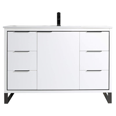 Ensemble de meuble-lavabo simple 48 po