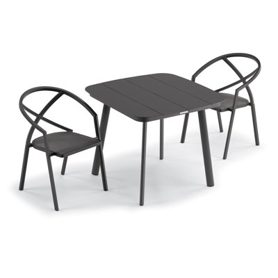 Azal 2 - Person Patio Dining Set with Square Table