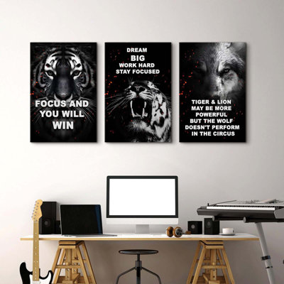 3 Piece Wrapped Canvas Print