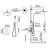 Thermostatic Complete Shower System with Rough in-Valve-97571321