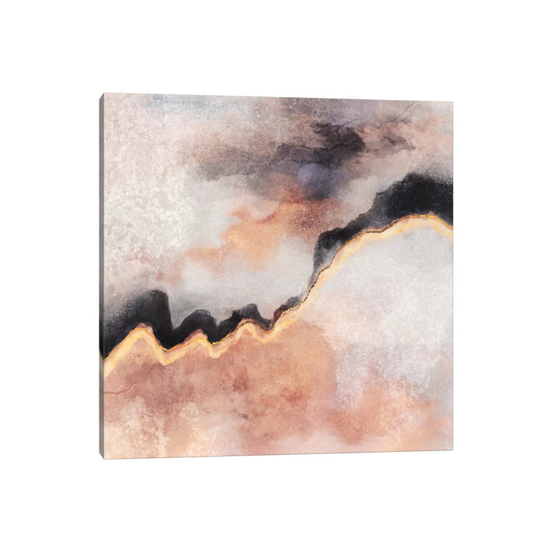 « Path » par Elisabeth Fredriksson-reproduction d’art, Pas de tapis, H 18 po x l 18 po x P 1,5 po, Toile tendue