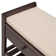 Alexandria Wood Storage Bench, Shoe Rack with Cushioned Seat and Drawers, Multipurpose Entryway Storage Bench