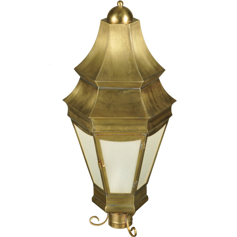 Statesboro Frosted Lantern Head