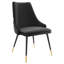 Chaise parsons capitonnée en velours-161837779