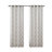 Fretwork Print Grommet Top Window Curtain Panel(Only 1 Pc Panel)-94464088-94464094