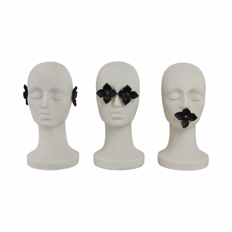 Sagebrook Home 3-Pieces Dinant Hear, See, Speak No Evil Statuary