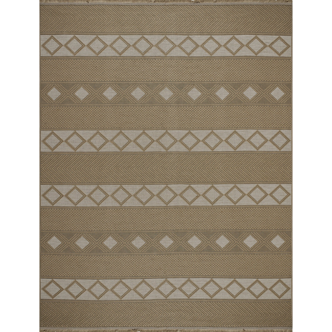 Teppich Gaspah in Hellbraun/Beige