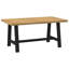 Dining Table NOAIN A-Shaped Legs 90x75 Cm Solid Wood Pine-2046275412