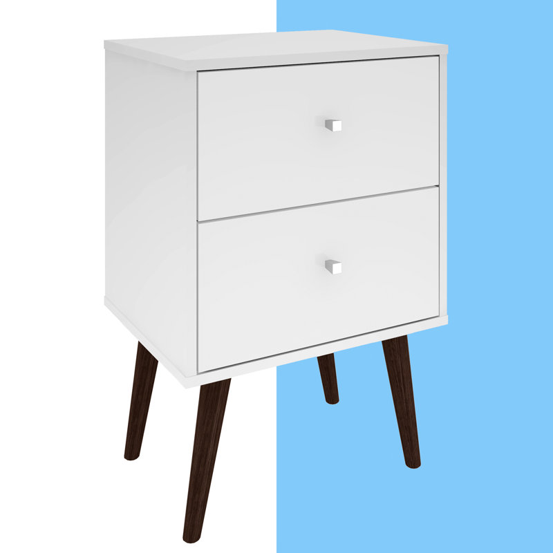 Darryl 17.72'' W Nightstand, White
