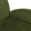 Fauteuil lounge en velours vert foncé, monobloc, design compact, mousse haute densité, pieds en bois massif, idéal pour le salon ou le bureau.-1952294129