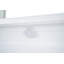 Lit plateforme double avec lumières DEL et rangement, blanc
