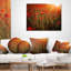 Coussin décoratif à motif floral dense-29892256-29892259