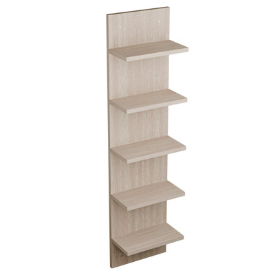 Tablette de rangement décorative en bois massif Kubby 5,1