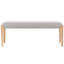 Inez Polyester Upholstered Bench