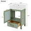 Meuble-lavabo avec lavabo simple, 1 tiroir et 1 porte-1059511372