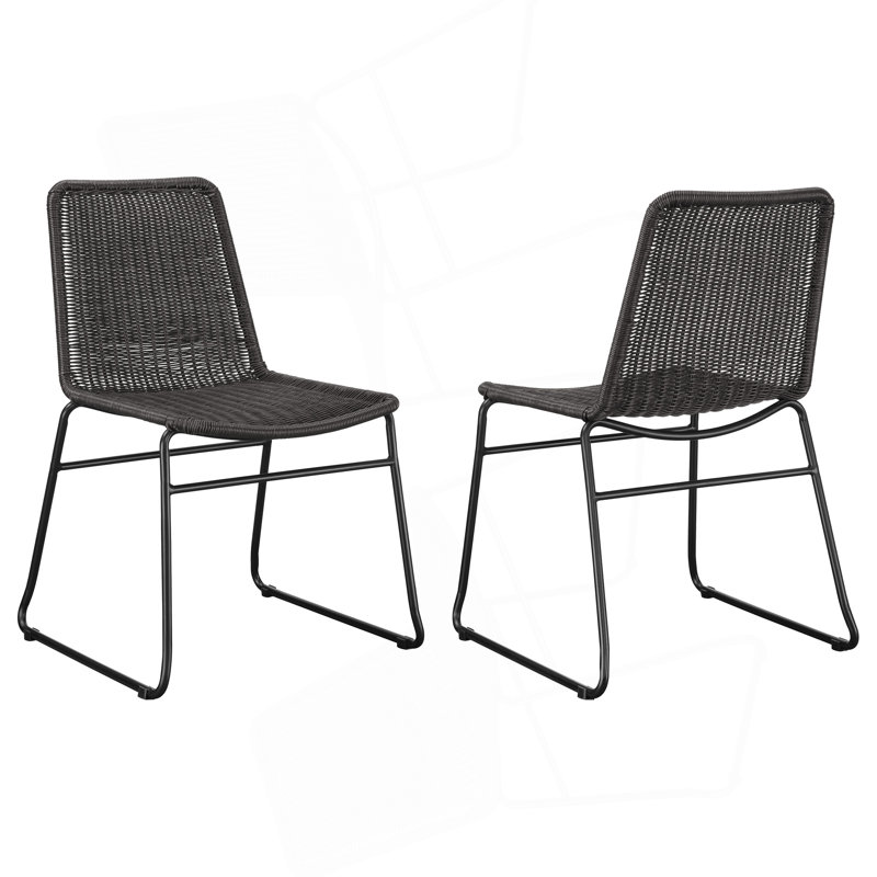 Ensemble de 2 chaises d'appoint Dacy